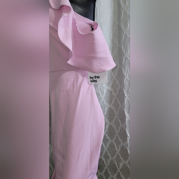 REVOLVE x By The Way Ruffle Halter Lavender Dress - Picture 4 of 7